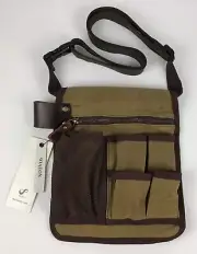 Multipurpose Tool Waist Bag Pouch Canvas Pocket Belt Hardware Toolkit Holder Bag