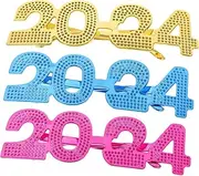 [GLSTOY] Graduation Photo Booth Props 2023 Funny Glasses Year Eve Party Supplies
