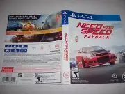 Original Replacement Case Box PlayStation 4 PS4 Need for Speed Payback *NO GAME*