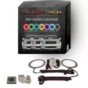 RGB Angel Eye LED Halo kit & IR Remote for 05-10 Jeep Grand Cherokee Fog Lights (for: Jeep)