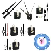 Acrylic Wall Clock DIY Kit with Precision Quartz Movement and Metal Components