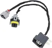 Front Turn Signal Parking Light Socket And Wire Lightweight Safe Connection Plug And Play For Vehicle With High Grade Plastic Material Ensuring Long Term Durability And