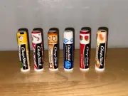 ChapStick Sugar Cookie Candy Cane Pumpkin Pie Lip Balm Set Of 6 Tubes .15 oz New