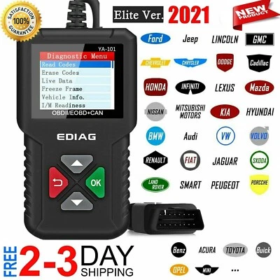 Car Scanner Auto Engine Light Fault Code Reader Diagnostic Tool Computer NEW2021