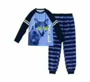 Wonder Nation Boys Sleepwear Shirt & Pants Small (6-7) Wolf Glows In Dark