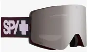 NEW Spy Marauder Snow Goggles-Merlot-Happy Silver+Happy Gray Green Red Lens