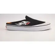 Vans Classic Slip-On Mule ASAP Worldwide Black Flame White Size M 6 W 7.5