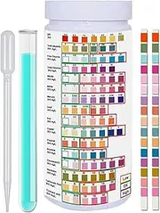 Water Testing Kits High Range Water Test Strips for Drinking Water Pools, 50pcs