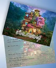 VSW Encanto No. 13 Invitation Cards & 12 Envelopes for Birthday Parties and Children's Birthday Parties