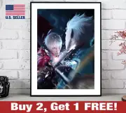 Devil May Cry Dante Vergil Poster 18" x 24" Print Game Room Wall Art 3