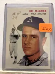 1994 Topps Archives 1954 GOLD SIGNATURE #215 ED McGHEE