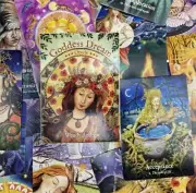 Travel sized Goddess Dream Oracle tarot cards fortune telling