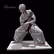 1/24 resin figure model Fantasy Young Swordsman 3D Print Unassembled Unpainted