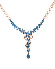 Le Vian 14K 14.61 ct. tw. Diamond & Blueberry Sapphire Statement Necklace