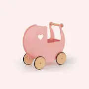 Classic Dolls Pram - Pink by Moover | the memo