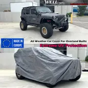 WELLvisors All Weather Overland Car Cover For 2018-2025 Jeep Wrangler 4 Door (for: Jeep)