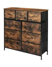 [Levede] Storage Cabinet Chest of Drawers in Retro Brown