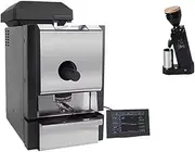 ITOP Coffee Roaster Artisan Connection IT-CBR-2 Electric Coffee Bean Roaster 4 Modes With Cooler Smoke Filter Roaster 500g 1000W(2nd 110V and grinder,Us)