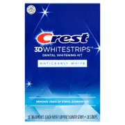 Crest, 3D Whitestrips™, Dental Whitening Kit, Noticeably White, 20 Strips
