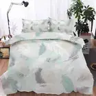 Plumage Tender 3D Printing Duvet Quilt Doona Covers Pillow Case Bedding Sets