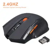2000DPI 2.4GHz Wireless Optical Mouse Gamer for PC Gaming Laptops