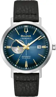Bulova Men'S Vintage Aerojet 4-Hand Automatic Watch, Open Aperture, Hack Feature