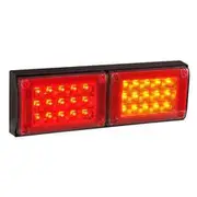 Narva Truck & Trailer LED Jumbo Rear Direction Indicator, Stop/Tail & Reflectors Lamp with 0.5m Cable - 98840