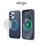 <ELAGO>IPHONE 13 PRO MAGSAFE矽膠保護殼-海軍藍