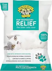 Dr. Elsey's R and R Cat Litter - Low Dust, Low Tracking, Hard Clumping, Superior Scent Control, Unscented and Natural Ingredients - Stress Reducing Kitty Litter, Supports Healthy Breathing