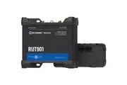 Teltonika RUT901 Industrial Cellular Router, 4G LTE (Cat 4), Dual SIM, Wi-Fi, MQTT, Modbus TCP, DNP3, PSU included RUT901000400