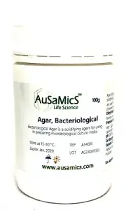 100g Bacteriological Agar, For Solidifying Culture Media Highest Quality