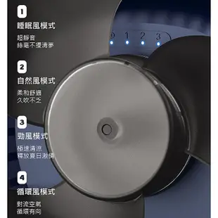 10000mAh大電量桌面夾式風扇 夾扇/立扇/掛扇(USB充電)(特賣)珍珠白(GF07)