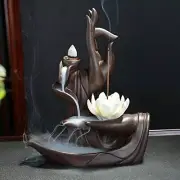 8.6" Backflow Incense Holder Incense Burner Waterfall Incense Holder Burner