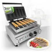 ALDKitchen Waffle Stick Maker | Christmas Tree Shape Waffle | Electric | 6 Pcs