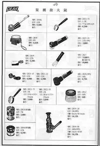 在飛比找Yahoo!奇摩拍賣優惠-㊣宇慶S舖㊣ 日本 PEAK 量測放大鏡 2016 15X