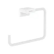 Hansgrohe AddStoris Towel Ring in Matt White (41754700)