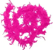 [Holibanna] Boas for Party Home Decoration Flamingo Light Turkey Costume Black Boa Trim Turkey Boa Fancy Dress Costume White Boa Party Supplies Boa Accessories Costume Women Pink