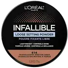 L'Oreal Infallible Loose Setting Powder - 614 Translucent Medium-Deep - NEW