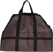 BATHVEVE Tree Storage Bag Firewood Tote Bag Double Handles Log Holder Portable Camping Storage