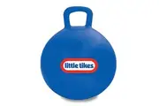 Little Tikes Bouncing Fun! Blue Hopper 9301B - Mega 18" Inflatable Heavy Gauge Durable Vinyl Ball - Deflates Easily for Storage - Exercise Learning Fun YES - Use That Energy! for Kids Ages 4-8