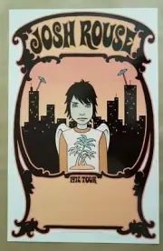 Josh Rouse 1972 Tour Blank / Concert Poster 2003 Art Tara McPherson