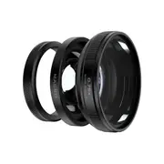 Freewell 2-in-1 Wide Angle & Macro Lens for FUJI X100VI X100V (Black)