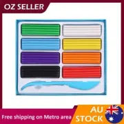 Deli Plasticine Modelling Clay Soft Moulding Strip Non-Toxic Kids DIY Toys 8 PCs