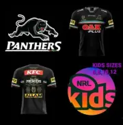 Penrith Panthers 2023 NRL Kids Premiers Jersey Size 4 BNWT
