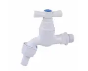 Plastic Faucet Cold Water Tap Home Kitchen Sink Faucet Garden Single Handle PVC