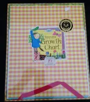 eeBoo Growth Chart Growing like a Flower & Fairy's Hot Pink Flower NEW 2005