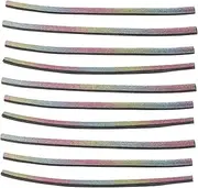 MOLUCKFU 10pcs Electroplated Car Air Outlet Decorative Trim Shaped Vehicle Vent Durable Filler Insert for Stylish Interior Enhancement Easy Installation for All Car Models