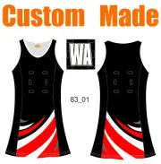 Custom Designs A-line Netball Dresses Uniforms Kits Women Teamwear Clothing 83
