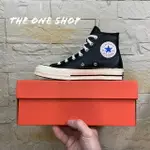 THEONESHOP CONVERSE CHUCK 70S 1970S 黑色 奶油底 真皮 皮革 高筒 A07200C