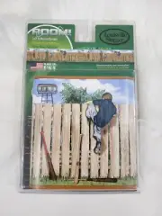 Louisville Slugger Adhesive Removable Wall Paper Baseball Nursery Boy Room Decor